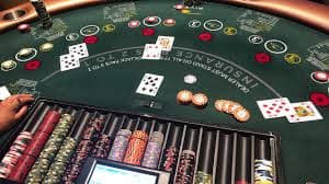 Antarmuka utama bayam 89 dengan meja dealer langsung dan permainan slot